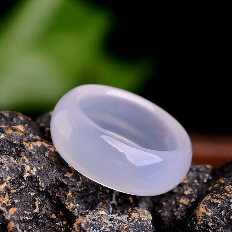 戒指丑年开光天然云海石戒指新款水晶饰品男女女款戒指