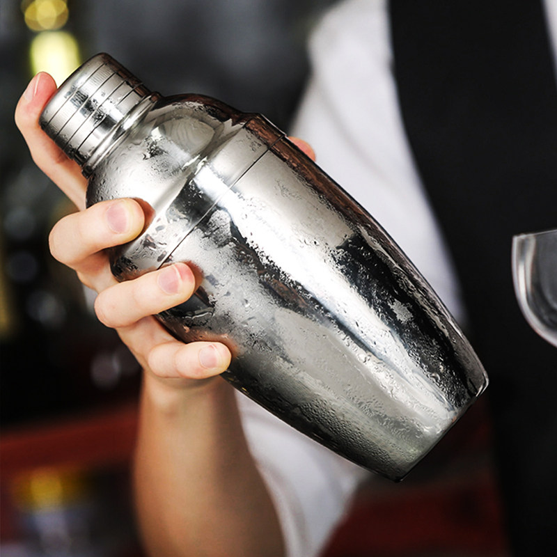 调酒日式不锈钢酒器鸡尾酒摇酒用具壶器酒吧酒杯调酒器