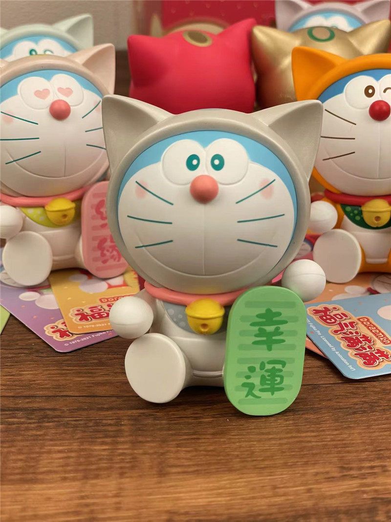 机器哆啦猫手办公仔盲盒惊喜礼物拆拆乐玩玩偶潮玩盲盒