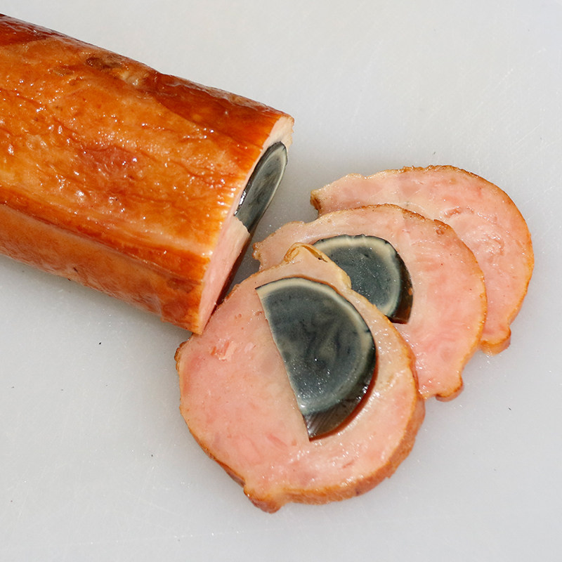 河北肃宁特产手工松花肉腿松花蛋鸡腿脆皮烤肠香肠