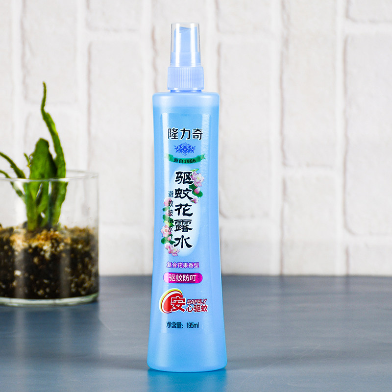 3瓶装隆力奇花露水蛇胆牛黄喷雾香水型舒爽祛痱花露水