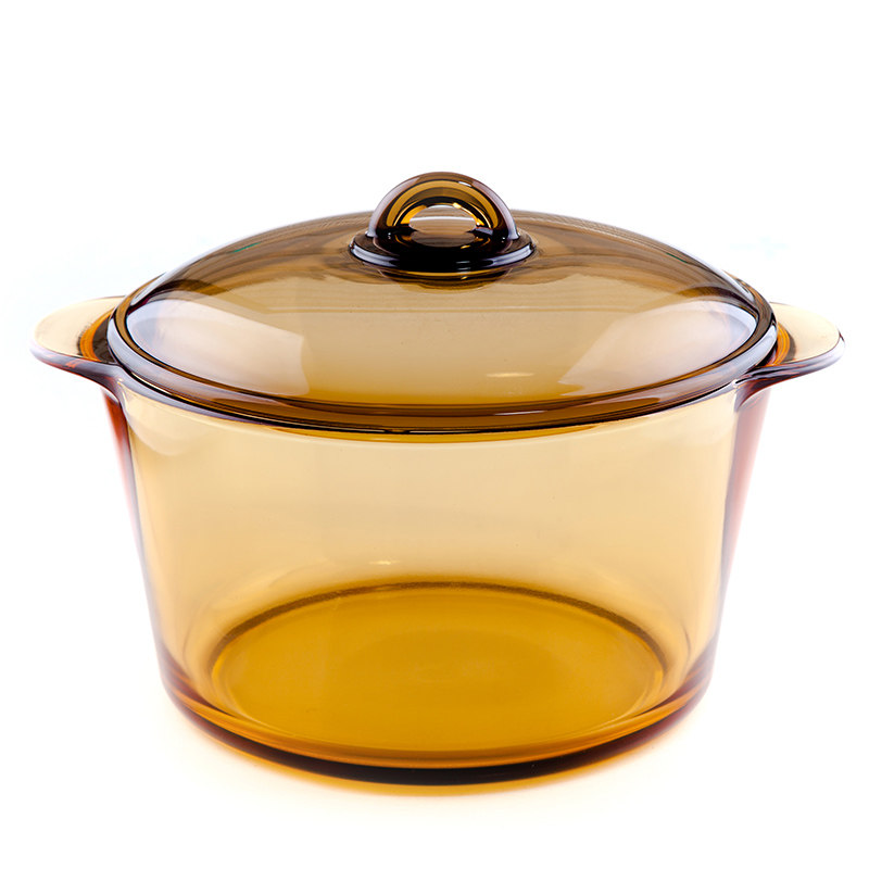 乐美雅法国进口微晶玻璃明火烧锅奶锅汤锅炒锅炖锅
