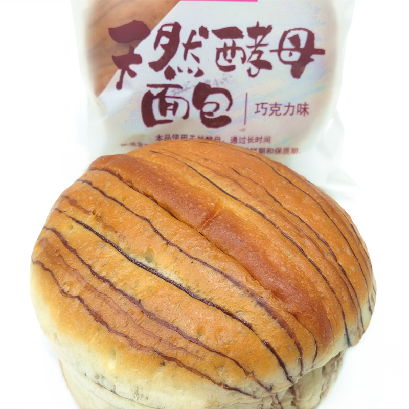 桃李天然酵母面包75g8袋牛奶蛋羹蛋奶醇香传统西式糕点