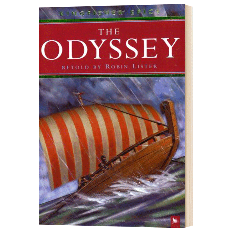 奥德赛theodyssey荷马史诗英文原版儿童经典小说儿童读物原版书