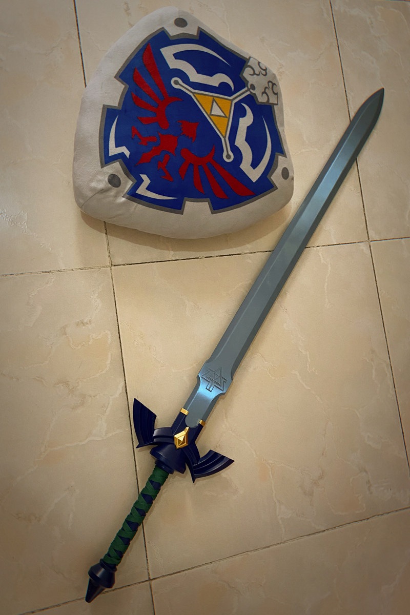 之剑塞尔达传说武器模型林克大师天空游戏实物周边