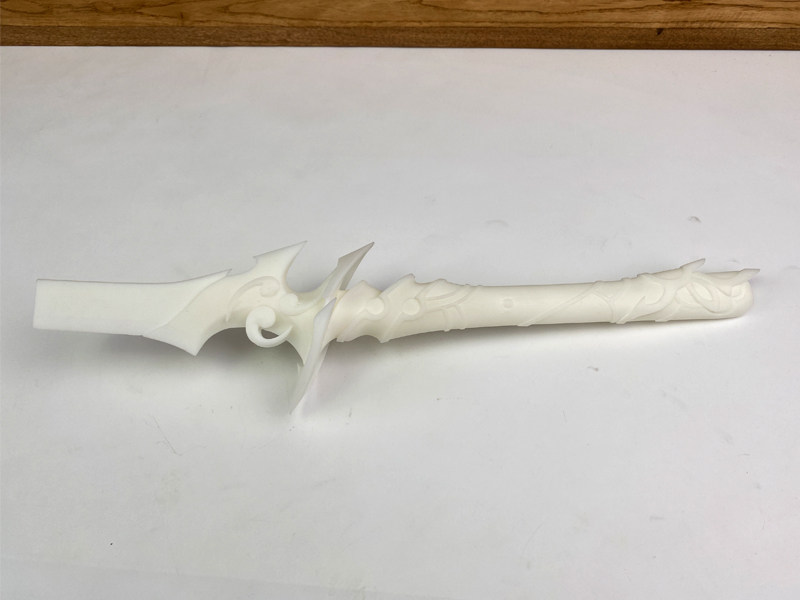 原神同人自制雷电电将军梦想一心cos用剑柄塑料游戏