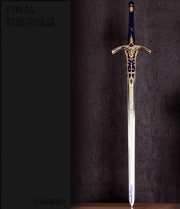 fate收藏品 saber 石中剑 模型手办 无鞘不开刃 拼单预定链接