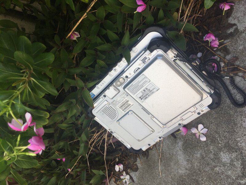 松下标准配置fzg14ggps军工平板电脑三防十点diy一体机