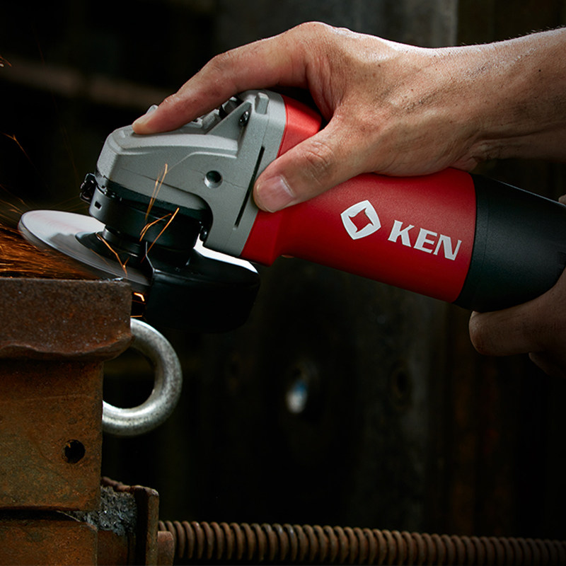 ken锐奇电动角磨机9917b多功能家用220v打磨光机9710改装切割工具
