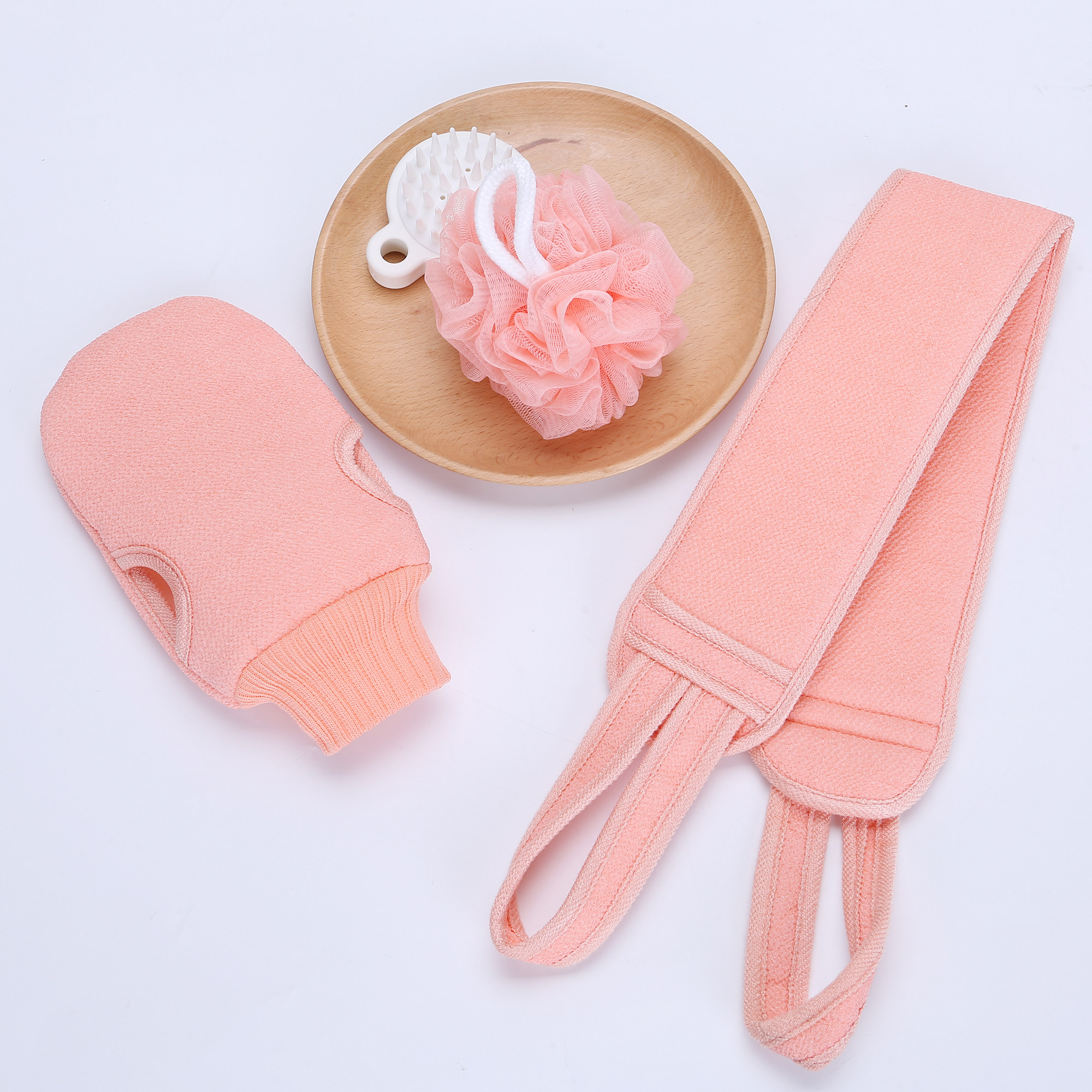 搓澡巾搓长条后背三件件套洗澡神器沐浴强力搓澡巾