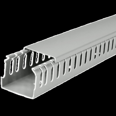 线槽配电pvc80灰型行线塑料工业电线装柜色明礼品袋