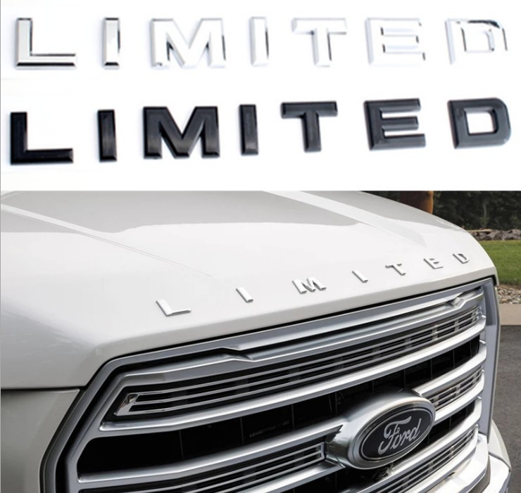 适用于福特f150猛禽皮卡改装装机盖标车身limited汽车车标