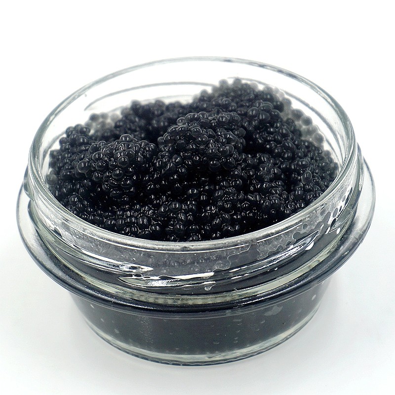 俄罗斯进口鱼子酱鲟鱼大马哈鱼黑鱼籽调味料理寿司原装即食品罐头