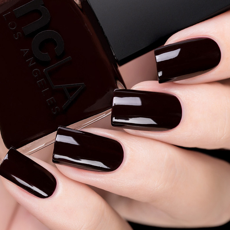 紫色美国原装正品ncla指甲油深紫显白大气百搭指甲彩妆