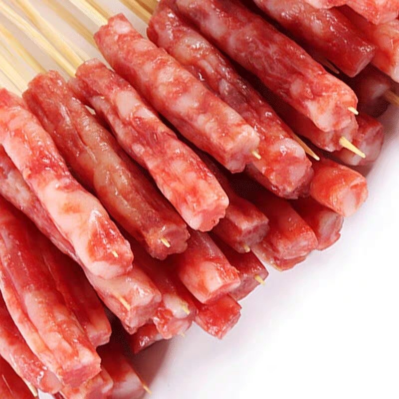 香肠小串一口肠烤手把腊肠串涮串火锅烧烤1000串香肠