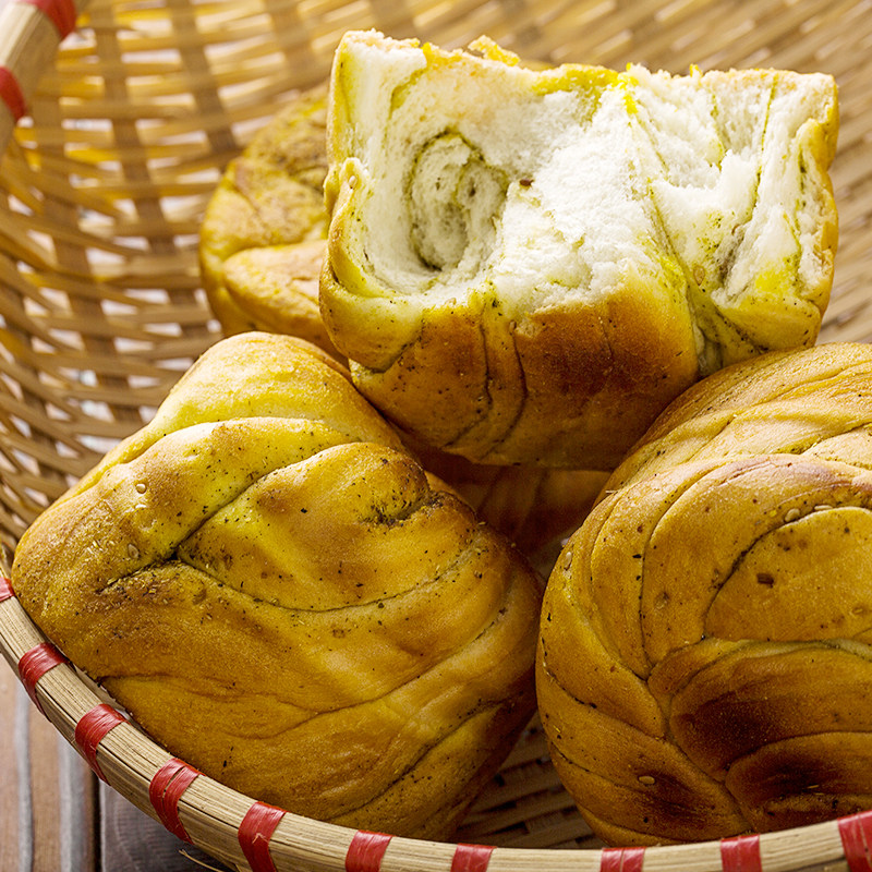 甘肃特产小吃美食壹圆花烤馍片传统糕点心面包馒头馍