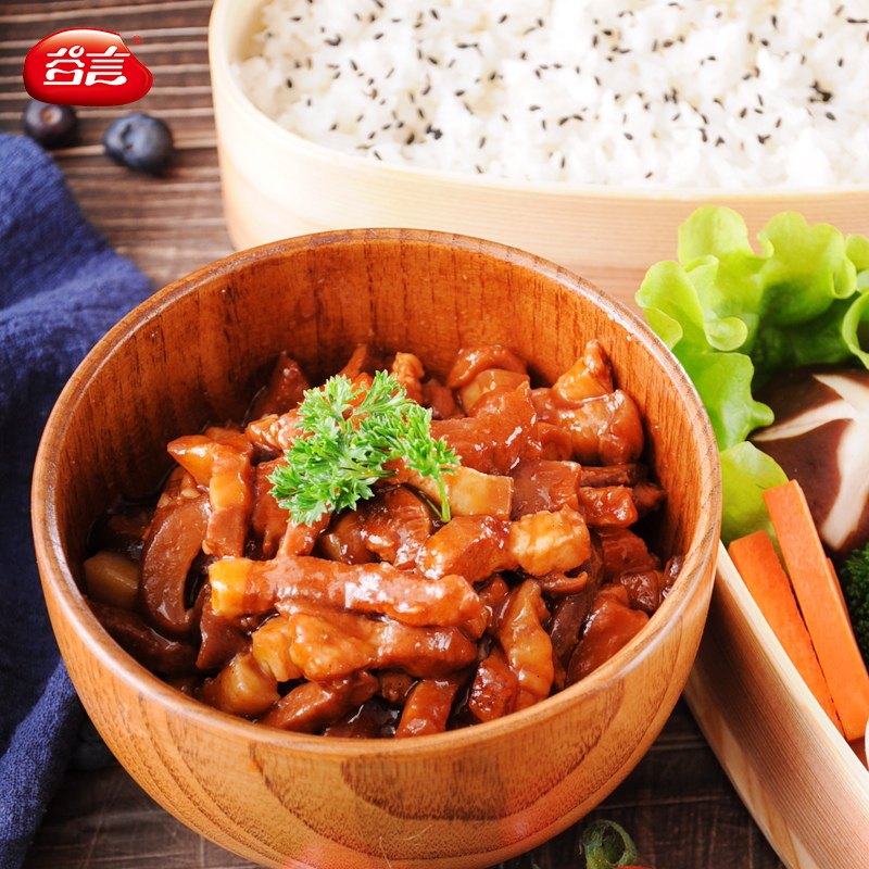 谷言台湾卤肉盖浇饭料理包台式卤肉170g10袋快餐速食半成品外卖