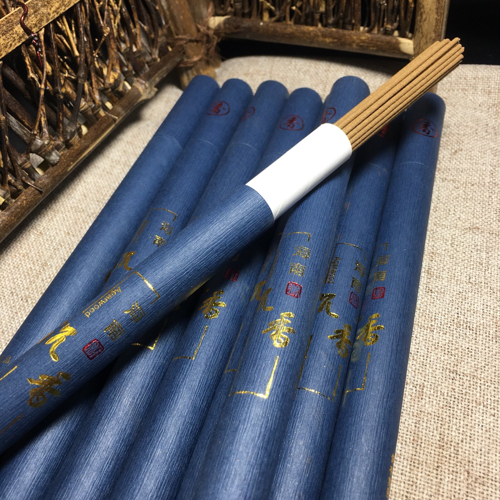 沉香高品质海南线香室内薰香香品香香原木木料香薰香料