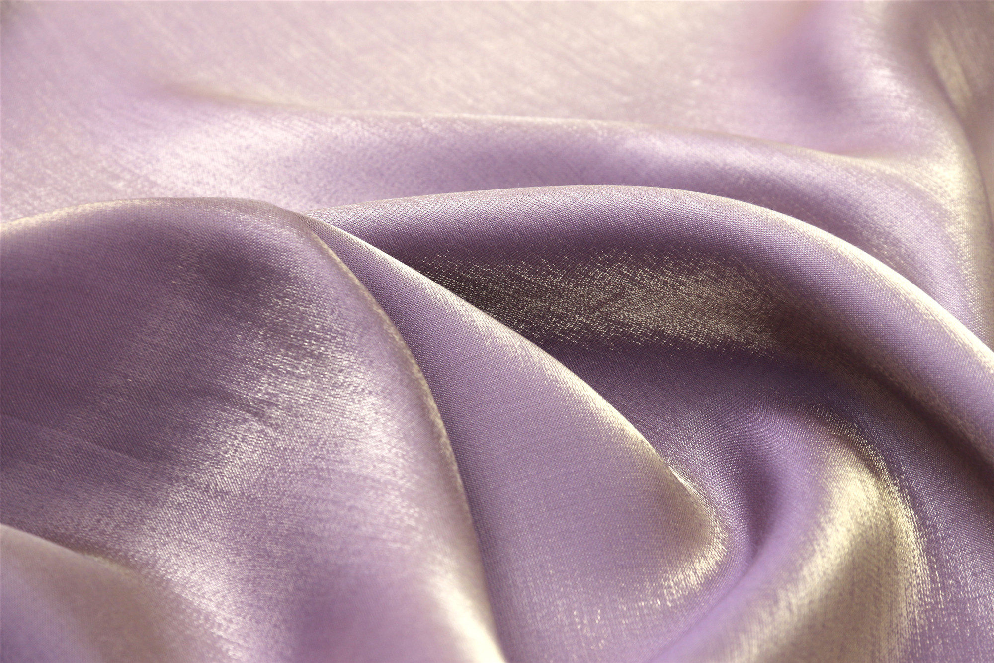 琉璃丝缎渐变面料 光亮丝滑细腻高垂度高档礼服婚纱亮面娃衣布料