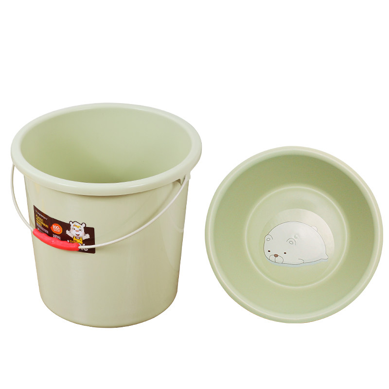 桶盆套装塑料桶大水桶圆形脸盆洗衣宿舍学生水桶
