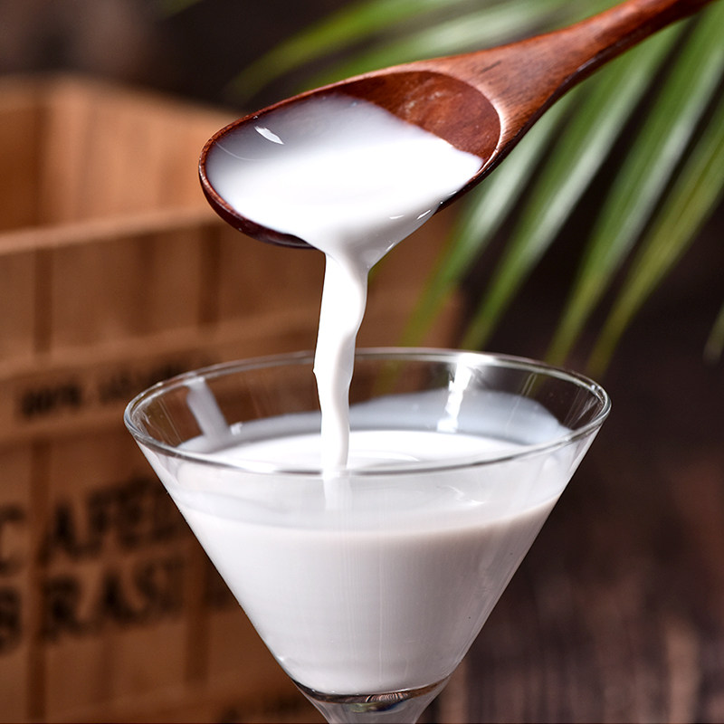 盾皇椰子淡奶饮料750g椰汁椰浆商用水果捞西米露奶茶店专用整箱