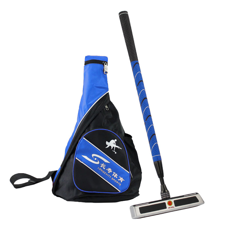 长寿cs903t锁门球棒套装碳素伸缩球杆68度锤头门球杆