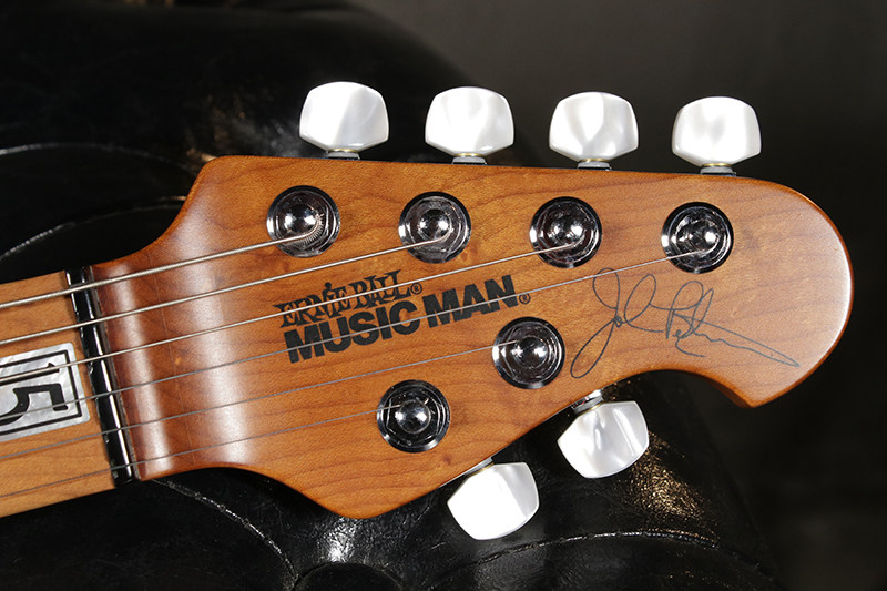 时光musicmanbfrjp1515thfm虎纹周年纪念限量款电吉他电吉他