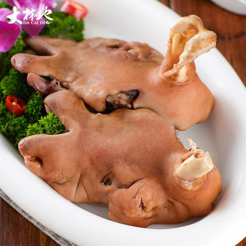 大材地卤味羊头肉全熟五香羊头脸下酒菜山西怀仁特产羊肉即食即食