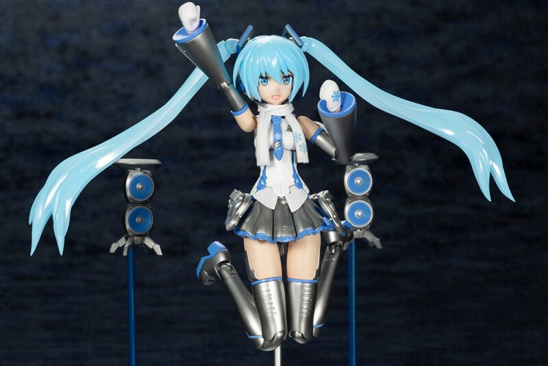 手办童萌会寿屋framemusicgirl初音未来雪初音拼装现货