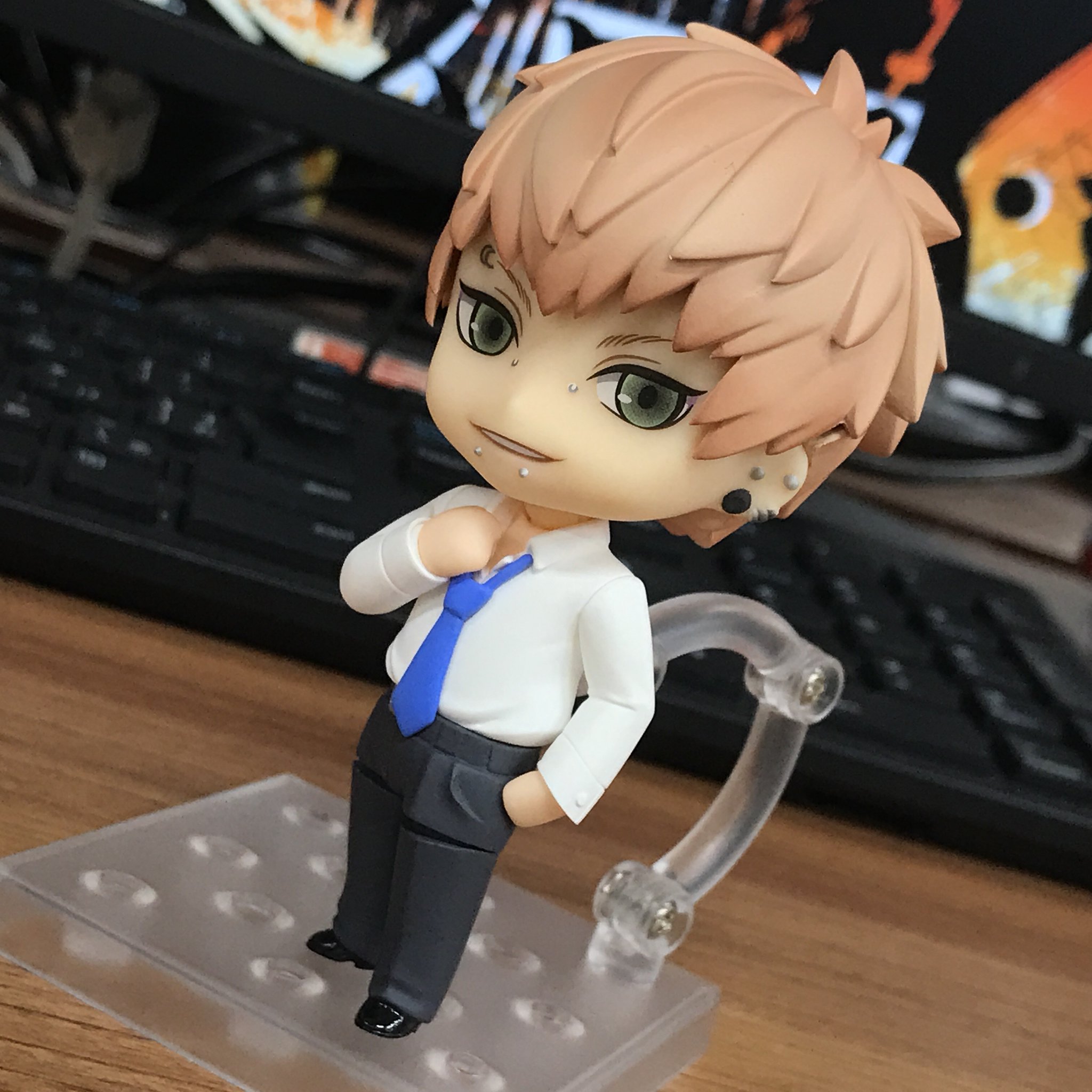 手办童萌gsc粘土土人more替换身体西装西服手办