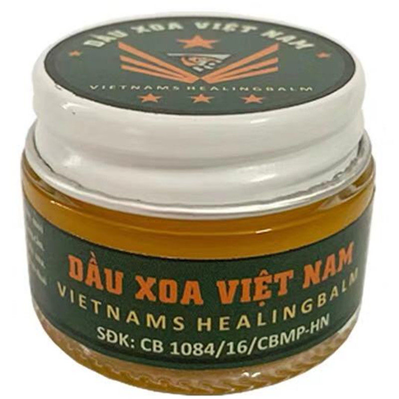 越南dx党旗军膏原装正品越南国旗药膏颈椎痛肩周膝盖疼扭伤腰腿痛