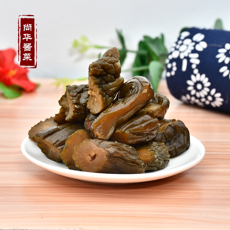 尚华酱菜蜜汁瓜段脆甜腌制酱黄瓜餐饮超市专用下饭菜咸菜瓶装整箱