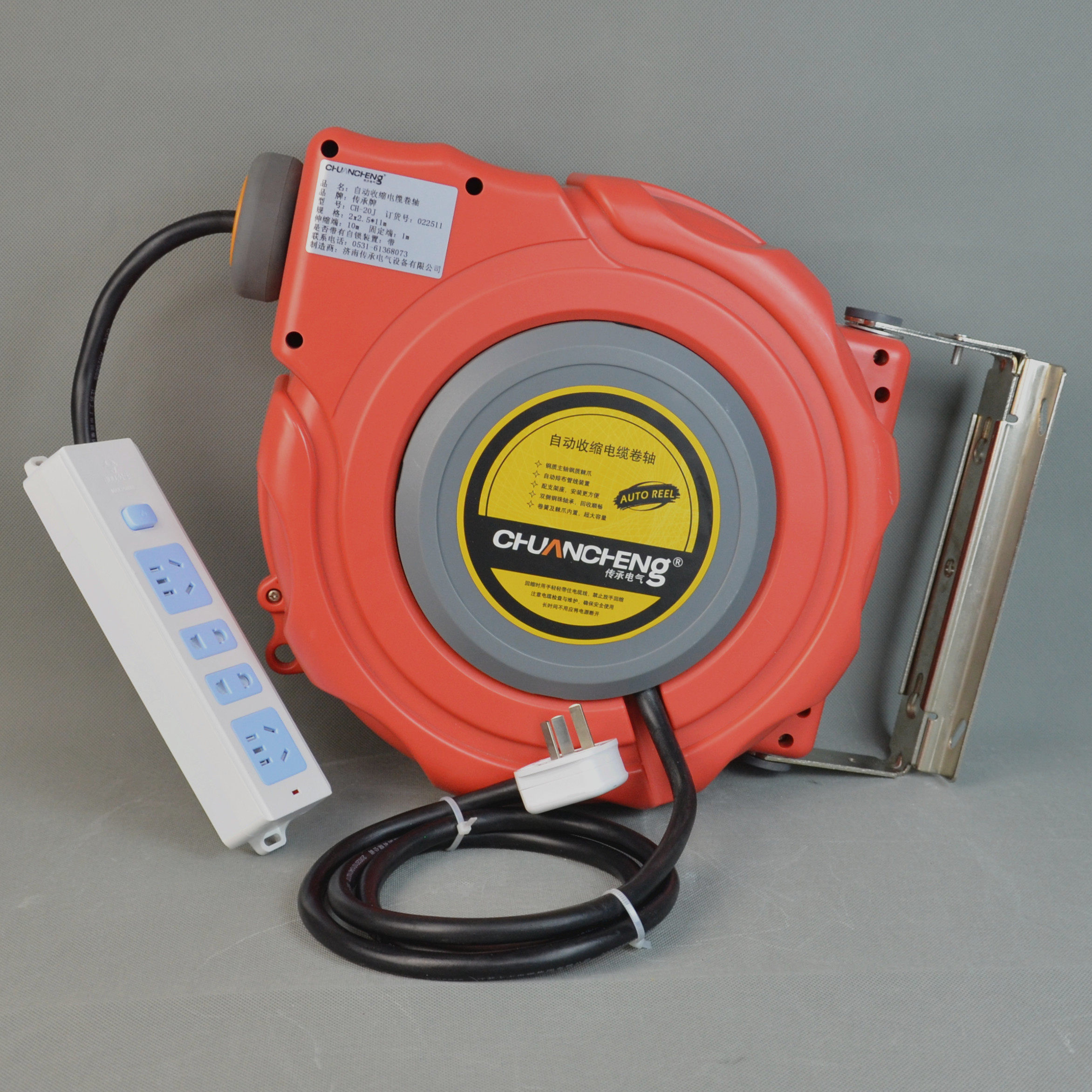 伸缩传承牌2x25mm电鼓电源线自动卷线电缆其他机械五金新