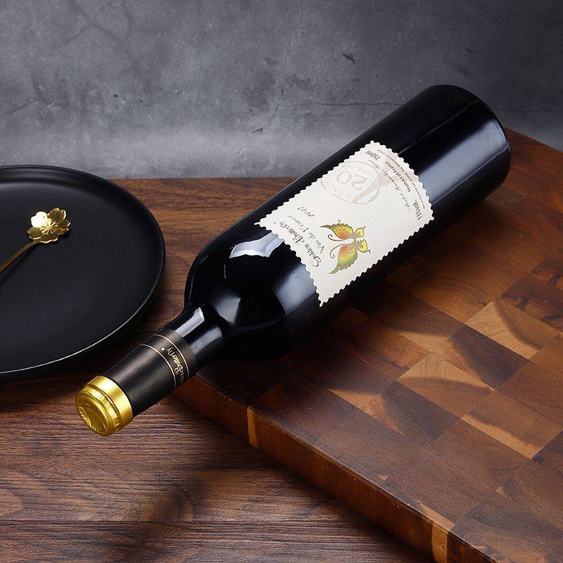 树龄20年蝴蝶金蝴蝶6瓶红酒进口原瓶法国288元干红静态葡萄酒