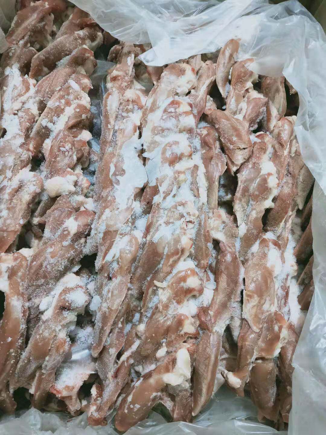 新鲜锁骨生鸭20斤冷冻冰冻骨架叉骨包邮山东其它