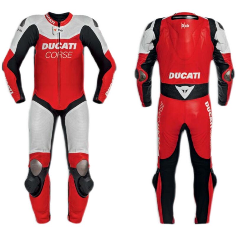 杜卡迪原厂ducati摩托车连体皮衣corsec5k1dair赛车服