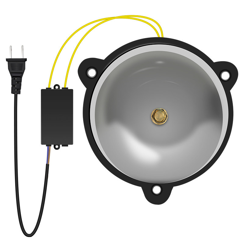 提醒电铃220v无线遥控打铃工厂超响报警插电警铃