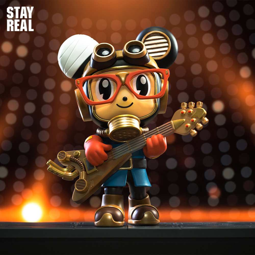 stayreal潮牌molly小小摇滚2021公仔潮流玩偶手办其他配件