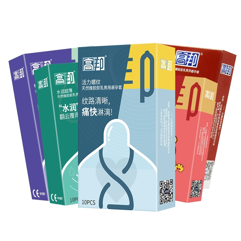 高邦避孕套安全套超薄男女专用成人玻尿酸003颗粒计生用品旗舰