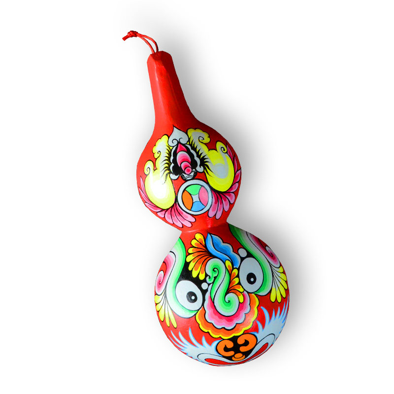 手工绘画京剧社火马勺脸谱葫芦装饰挂件中国脸谱