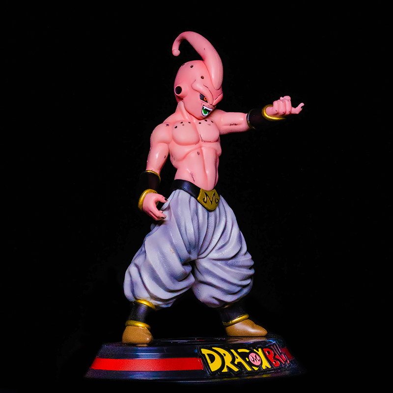 七龙珠系列gk潮流潮服纹身魔人布欧站姿场景手办