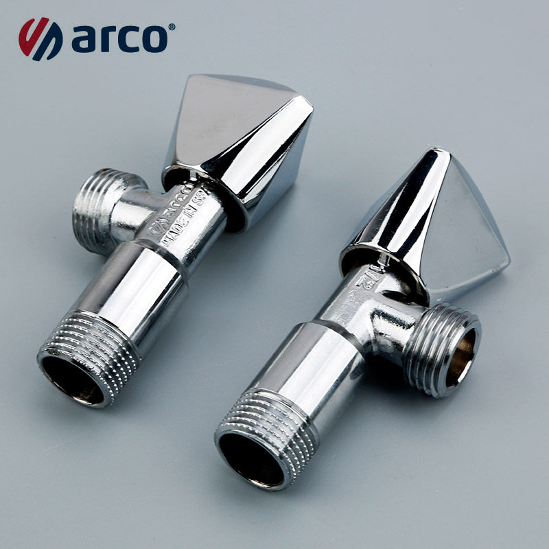 角阀arco西班牙进口三角全铜球芯冷热水热水器马桶角阀