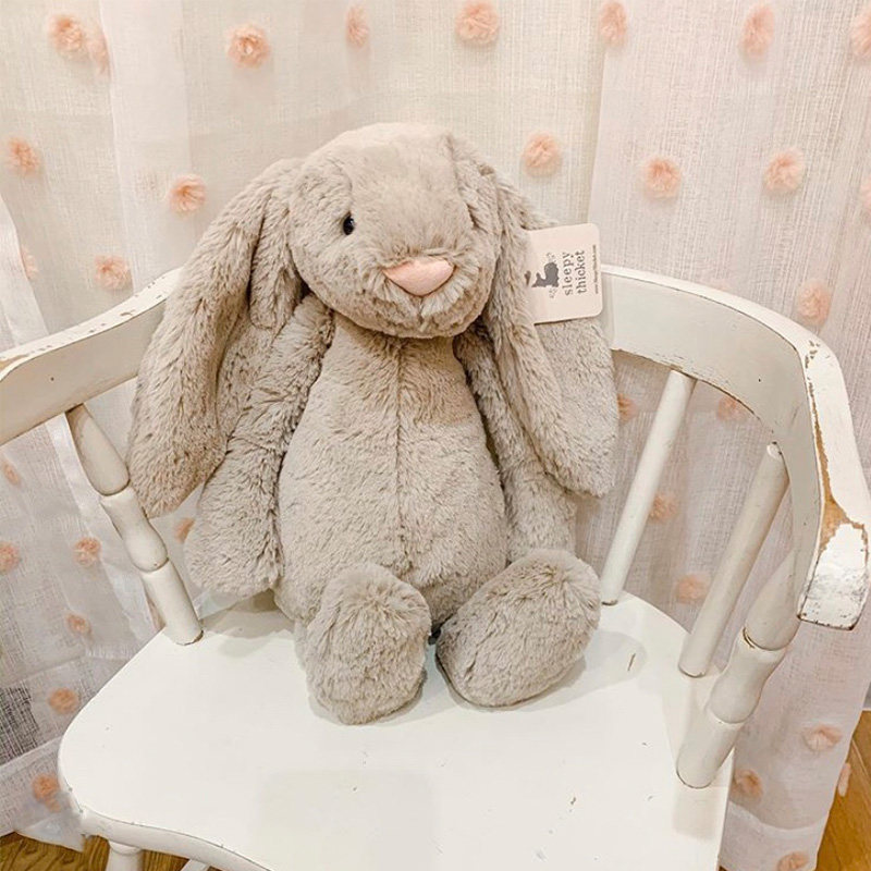 英国jellycat邦尼兔兔子毛绒玩具公仔宝宝柔软安抚女孩毛绒布艺类玩具