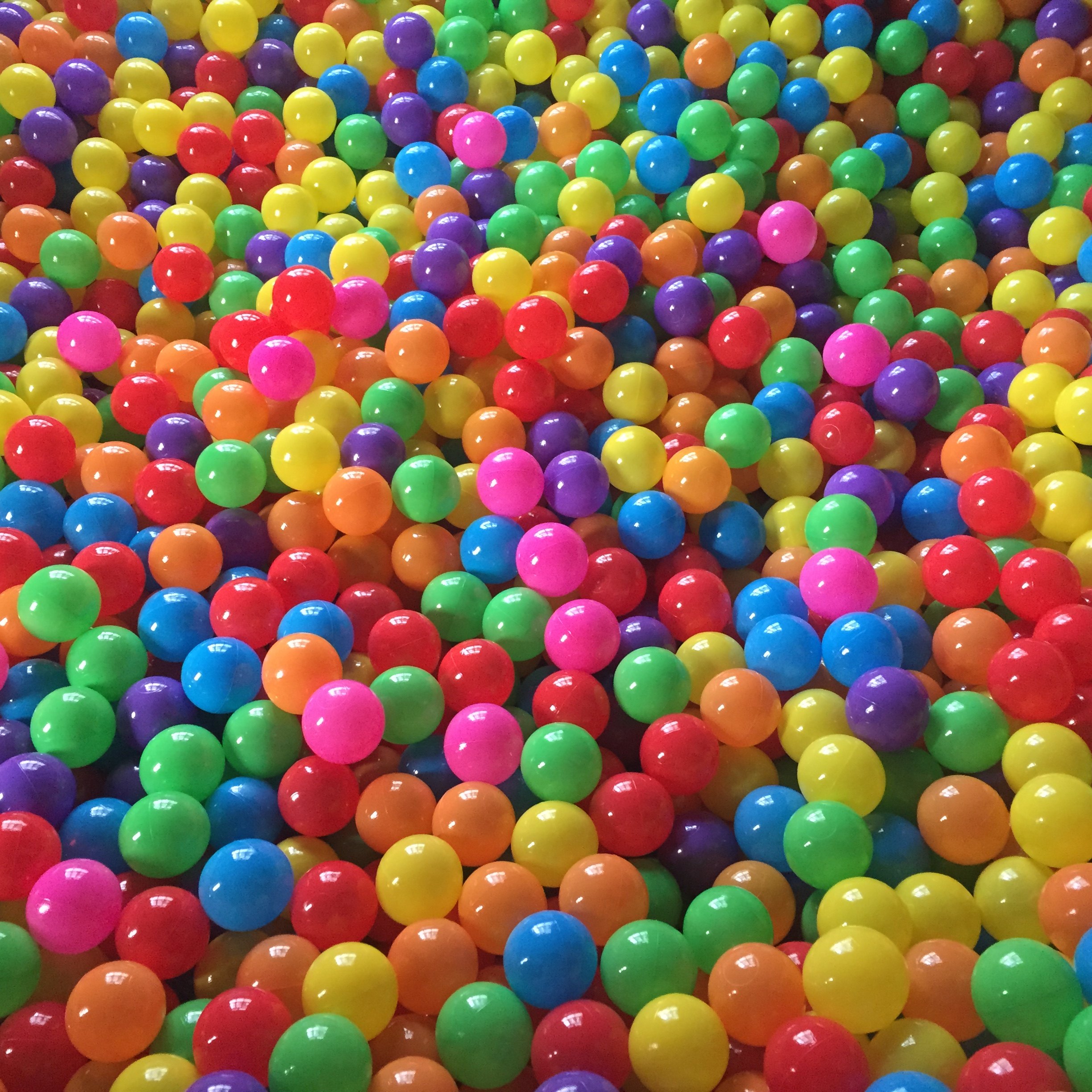 波波球 海洋球加厚包邮波波球小彩球儿童塑料玩具球淘气堡球0-1岁