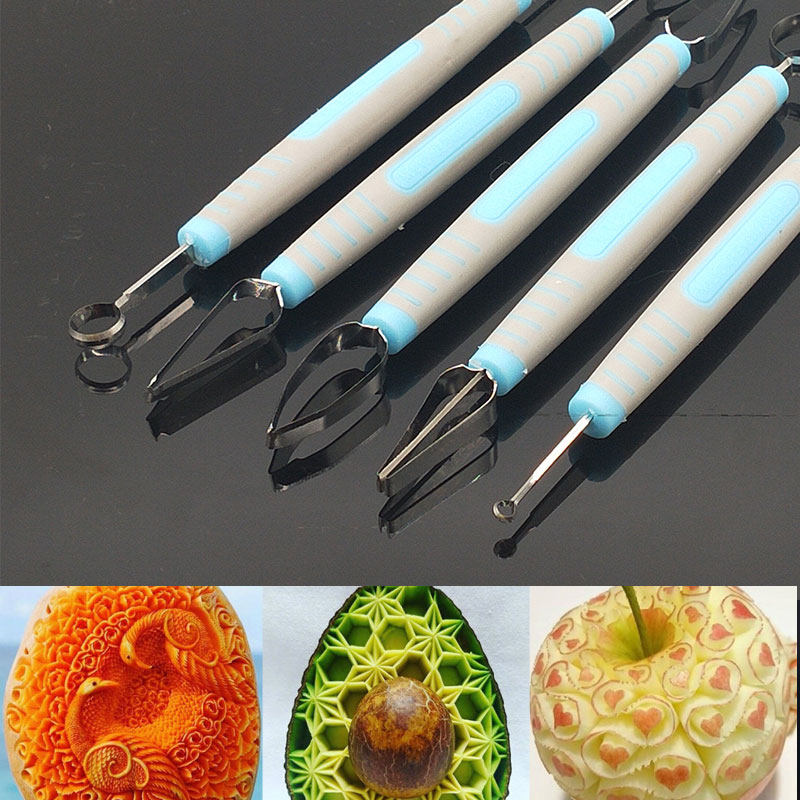 刻刀雕刻水果食品厨师套装开刃戳刀雕花厨房雕刻刀