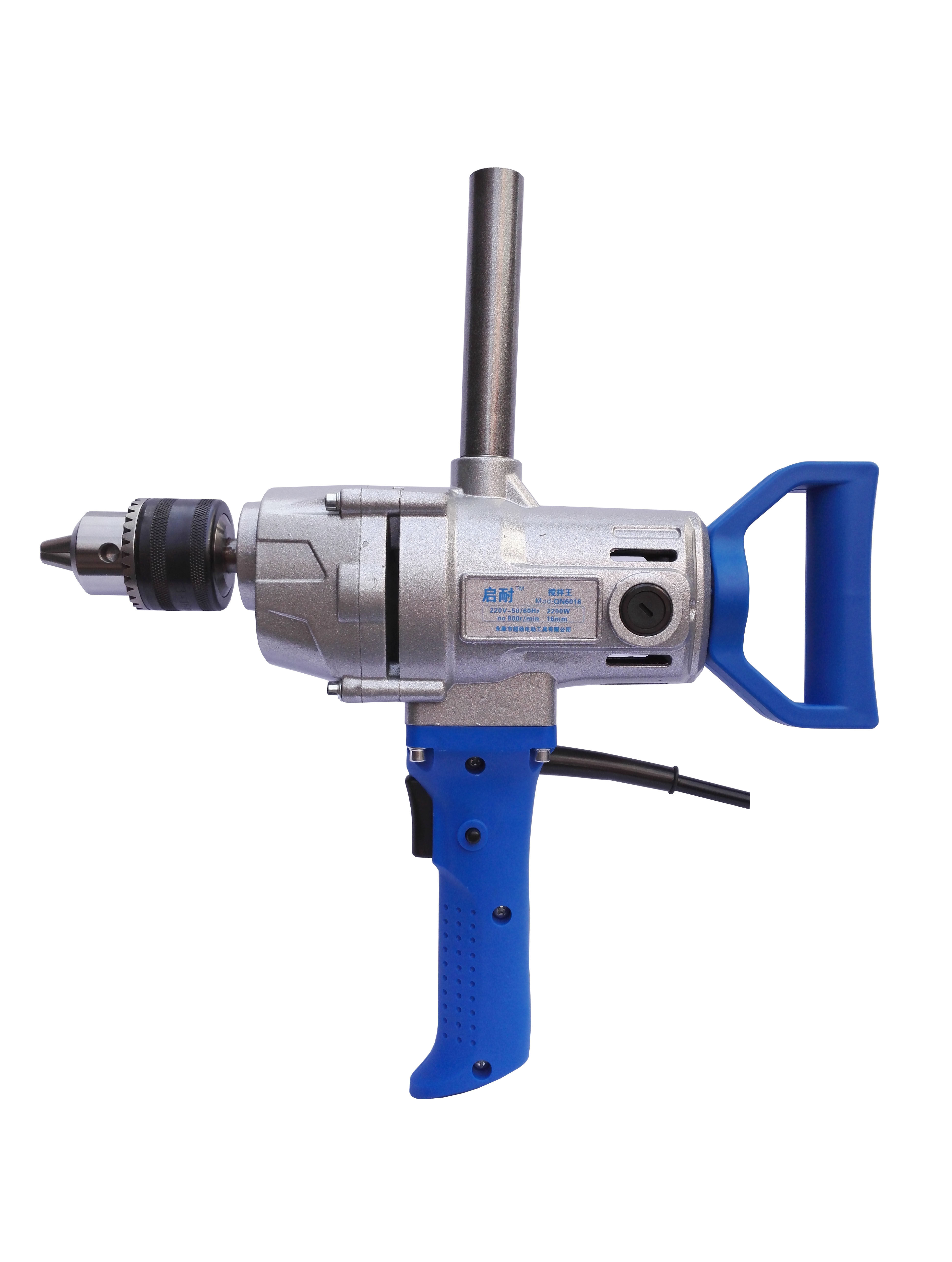 16mm大功率手电钻飞机钻打灰机搅拌钻油漆涂料腻子粉水泥搅拌机