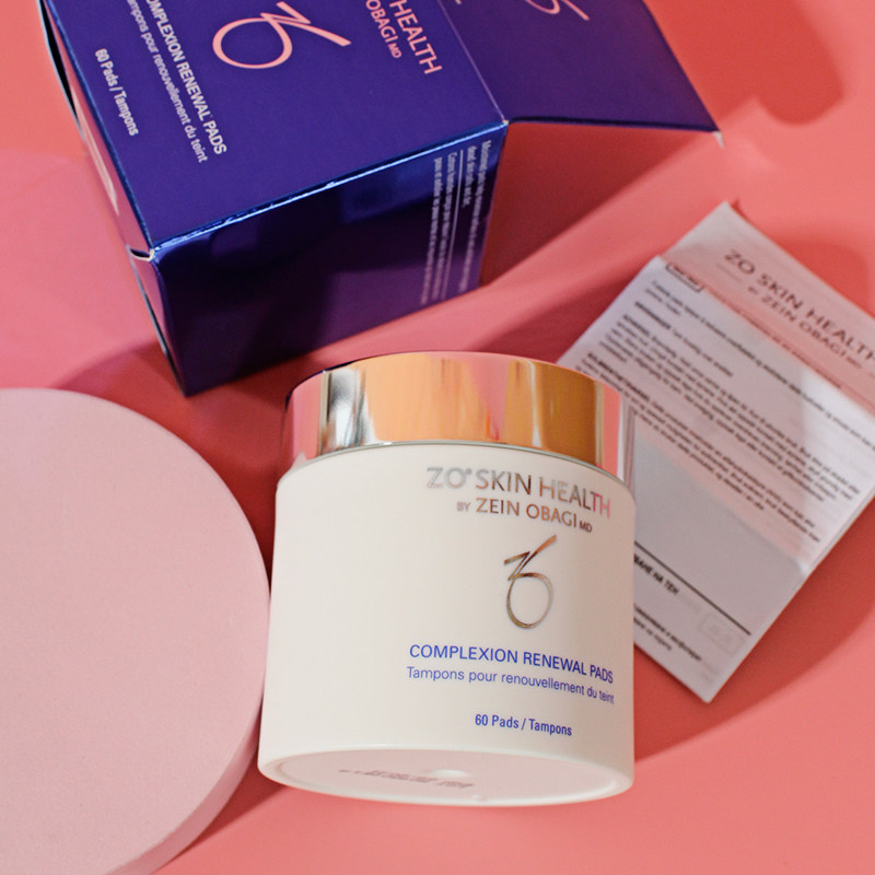 60片美国zoskinrenewalpads再生焕肤清洁棉片液态精华