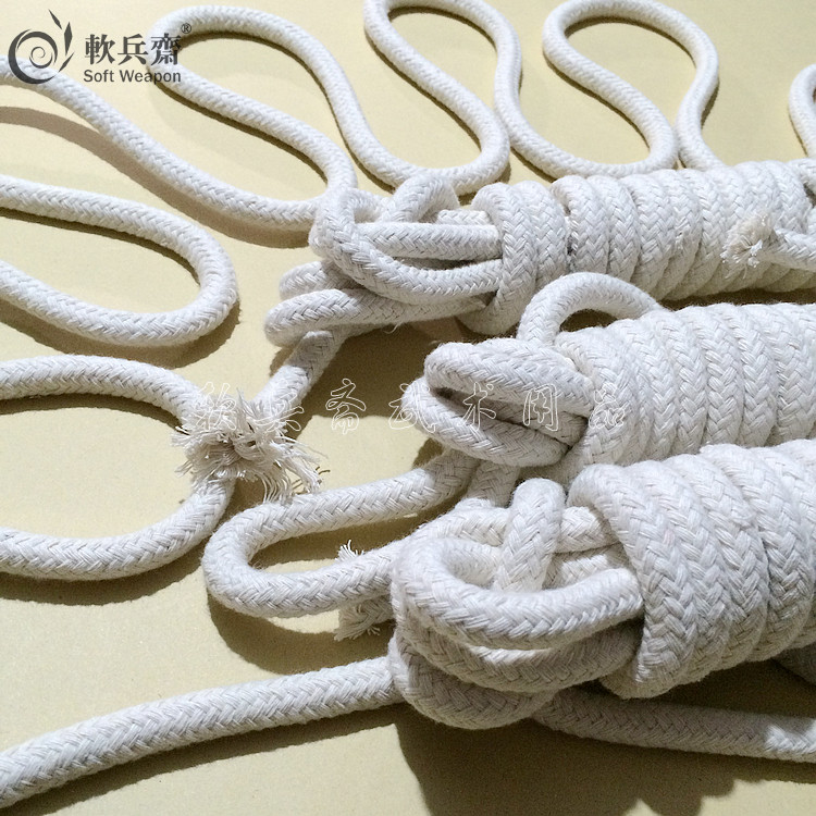 软兵斋一根实心专用兵器绳镖流星纯棉4米8mm更多武术装备