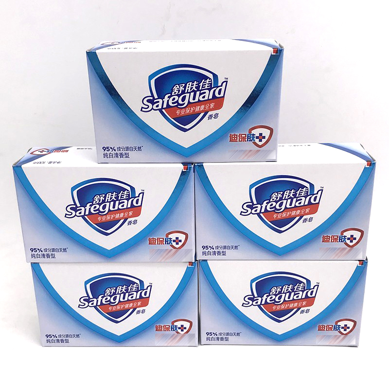 香型舒肤佳柠檬清新新型金银花纯白清香108g香皂香皂