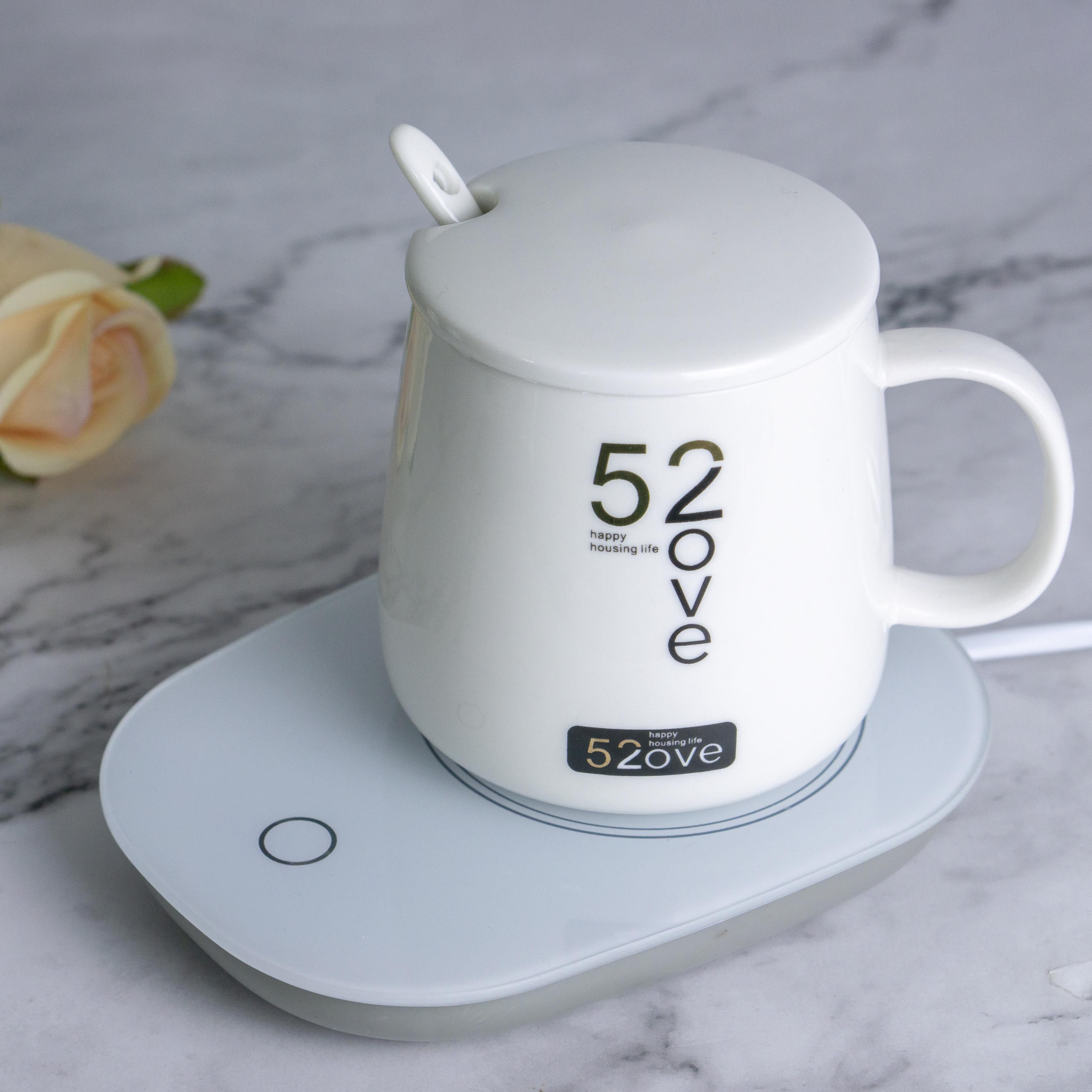 暖暖55度杯垫自动恒温保温底座加热水杯加热器保温杯